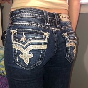 rock revival kai ankle skinny jeans